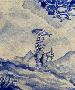 Tallneck Aquarel 3